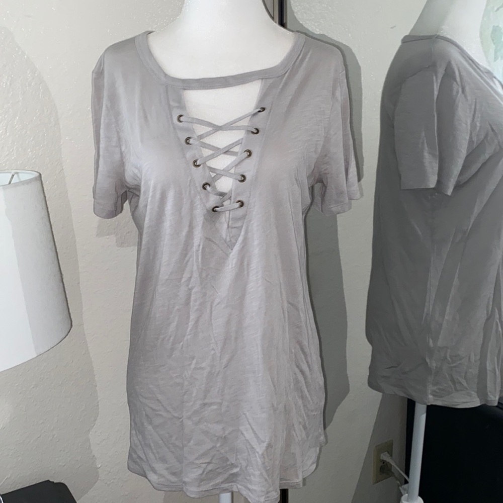 Emory Park | Gray Tee - Picture 2 of 6